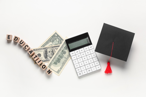 オンライン学習塾の授業料を表現する画像